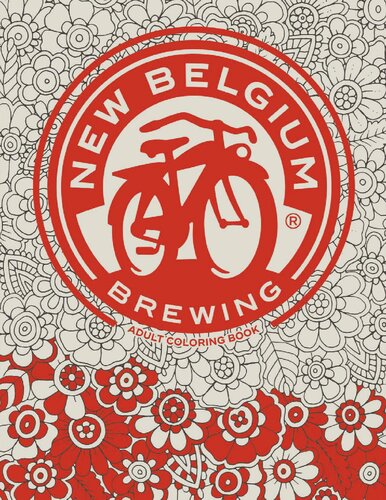 New Belgium Brewing Adult Coloring Book Jaimie Horan