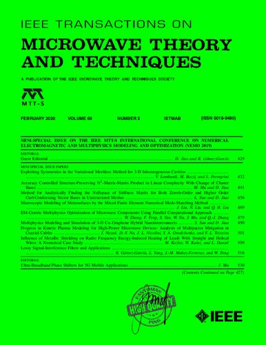 Ieee Transactions On Microwave Theory And Practice Ieee Mttv068i02 202002 2nd Edition Fantomasping