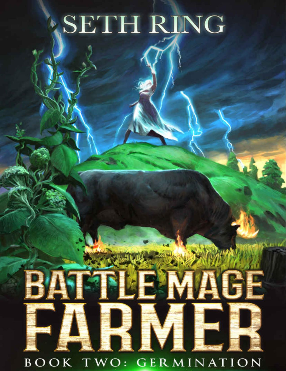 Germination A Fantasy Litrpg Adventure Battle Mage Farmer Book 2 Seth Ring