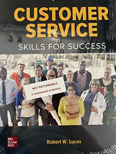 Customer Service Skills For Success 8th Edition Robert Lucas