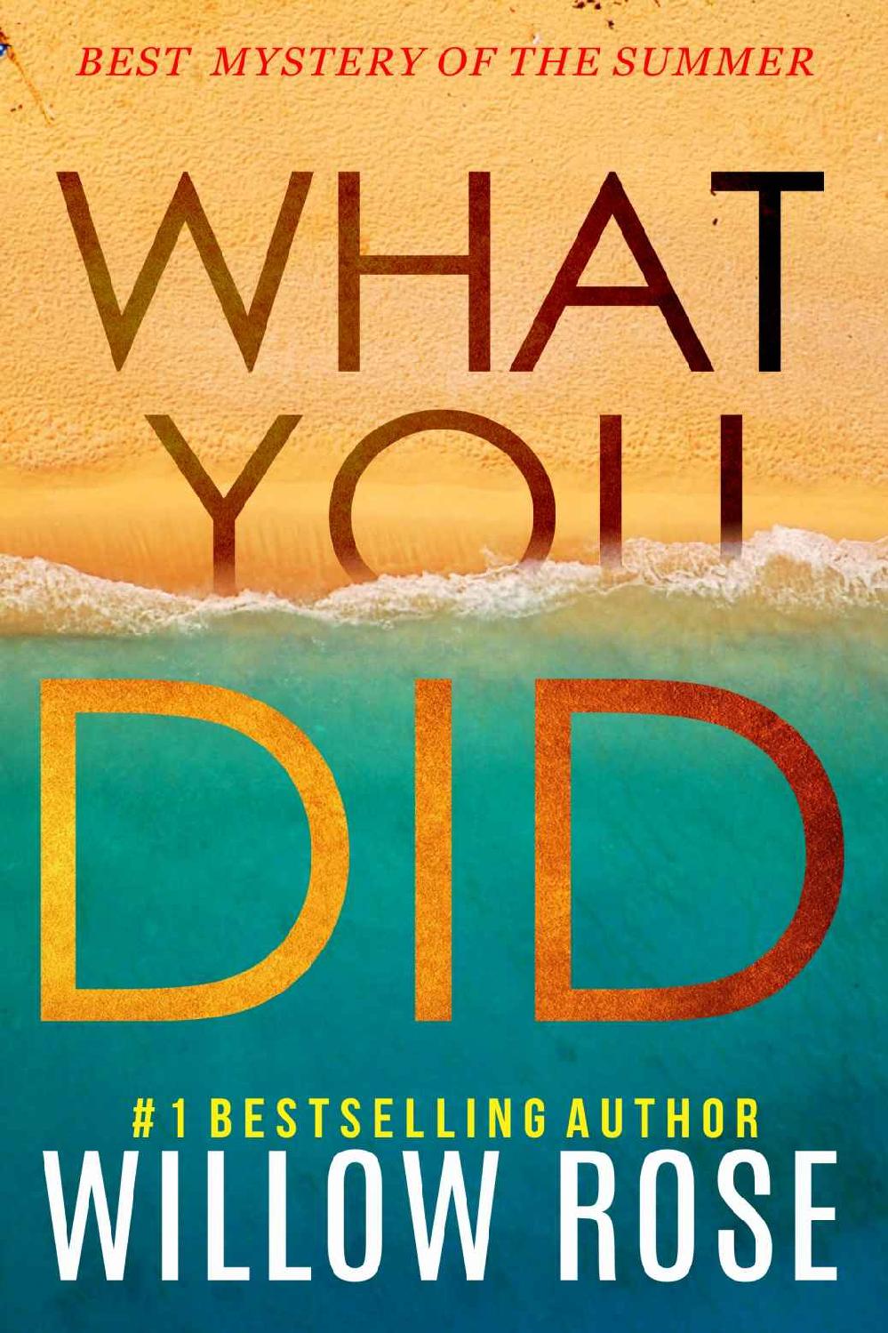 Eva Rae Thomas 02 What You Did Willow Rose