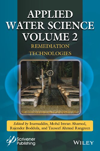 Applied Water Science Volume 2 Remediation Technologies Inamuddin