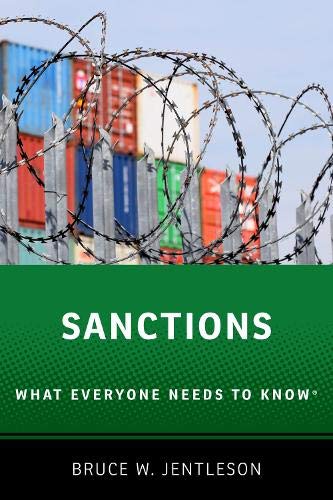 Sanctions What Everyone Needs To Know Bruce W Jentleson