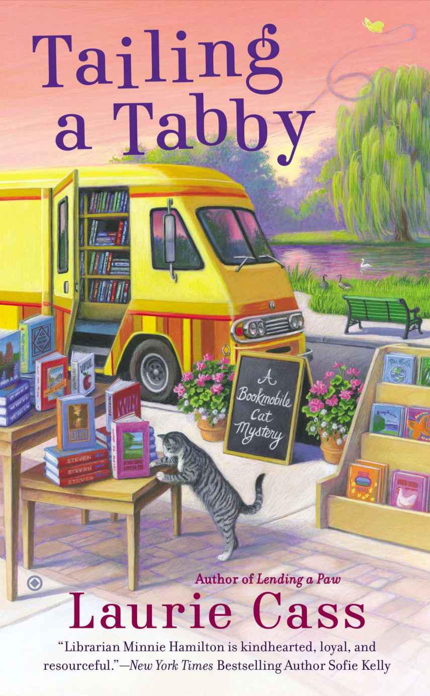 Tailing A Tabby A Bookmobile Cat Mystery Bookmobile Cat Mysteries Laurie Cass
