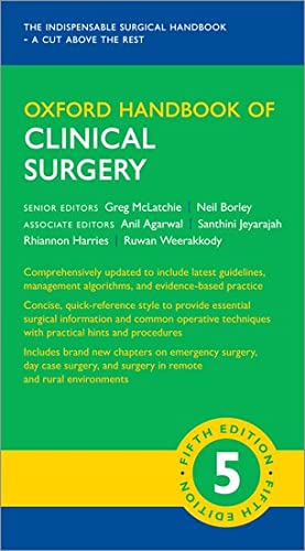 Oxford Handbook Of Clinical Surgery 5th Edition Greg Mclatchie