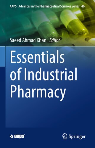 Essentials Of Industrial Pharmacy Saeed Ahmad Khan