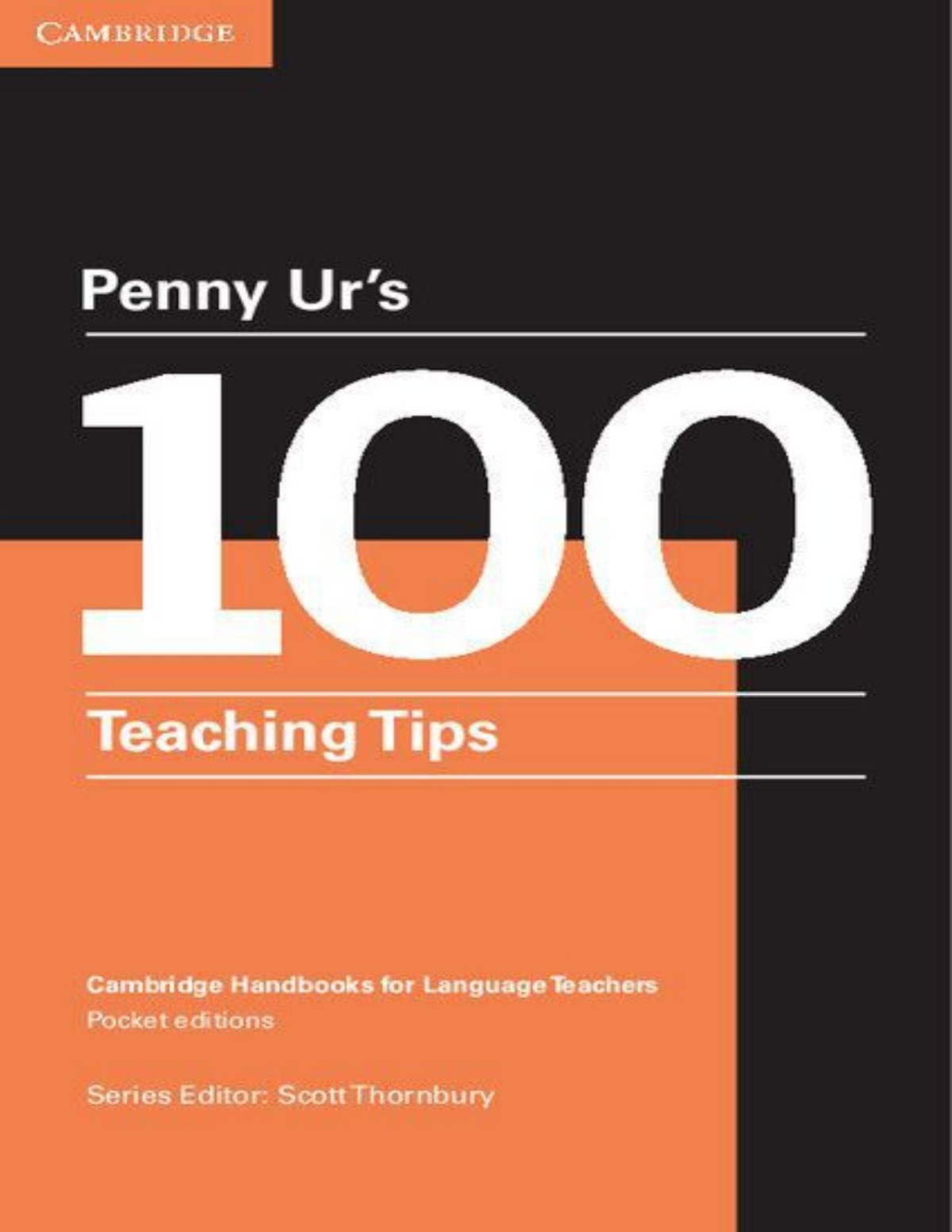 Penny Urs 100 Teaching Tips Kindle Ebook Cambridge Handbooks For Language Teachers Penny Ur