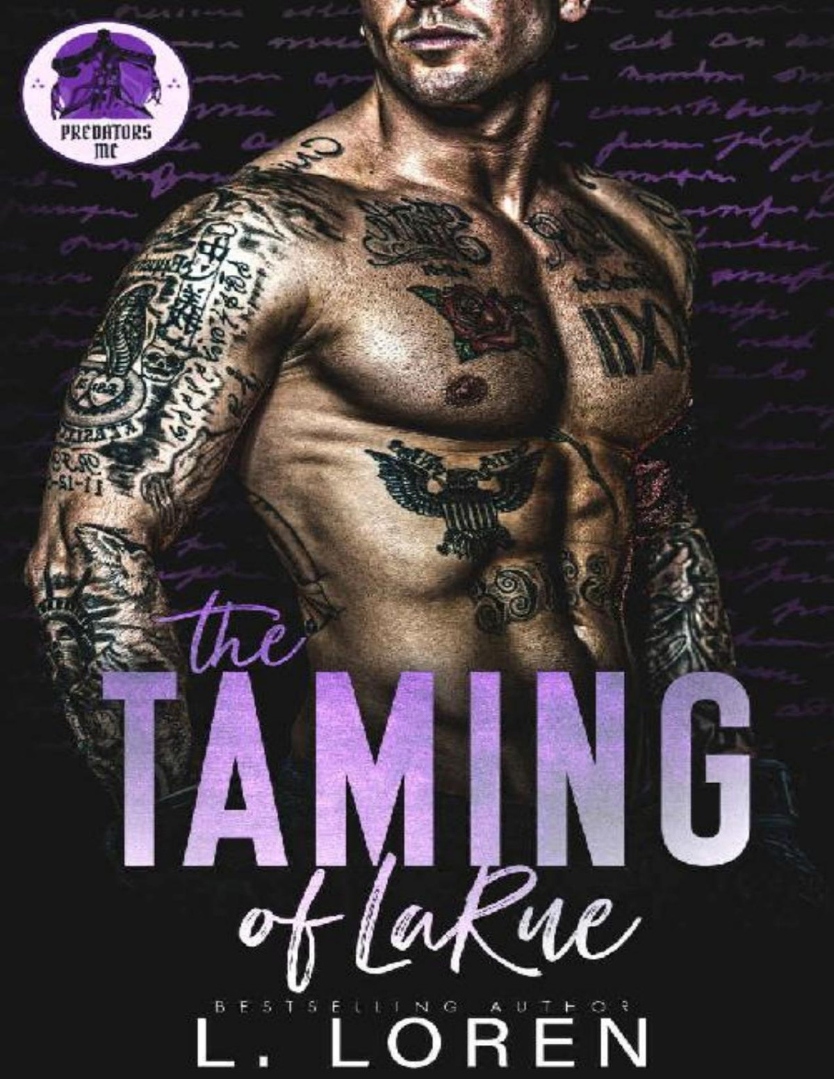 The Taming Of Larue Predators Mc Book 1 L Loren