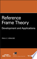 Reference Frame Theory Development And Applications 1st Edition Paul C Krause