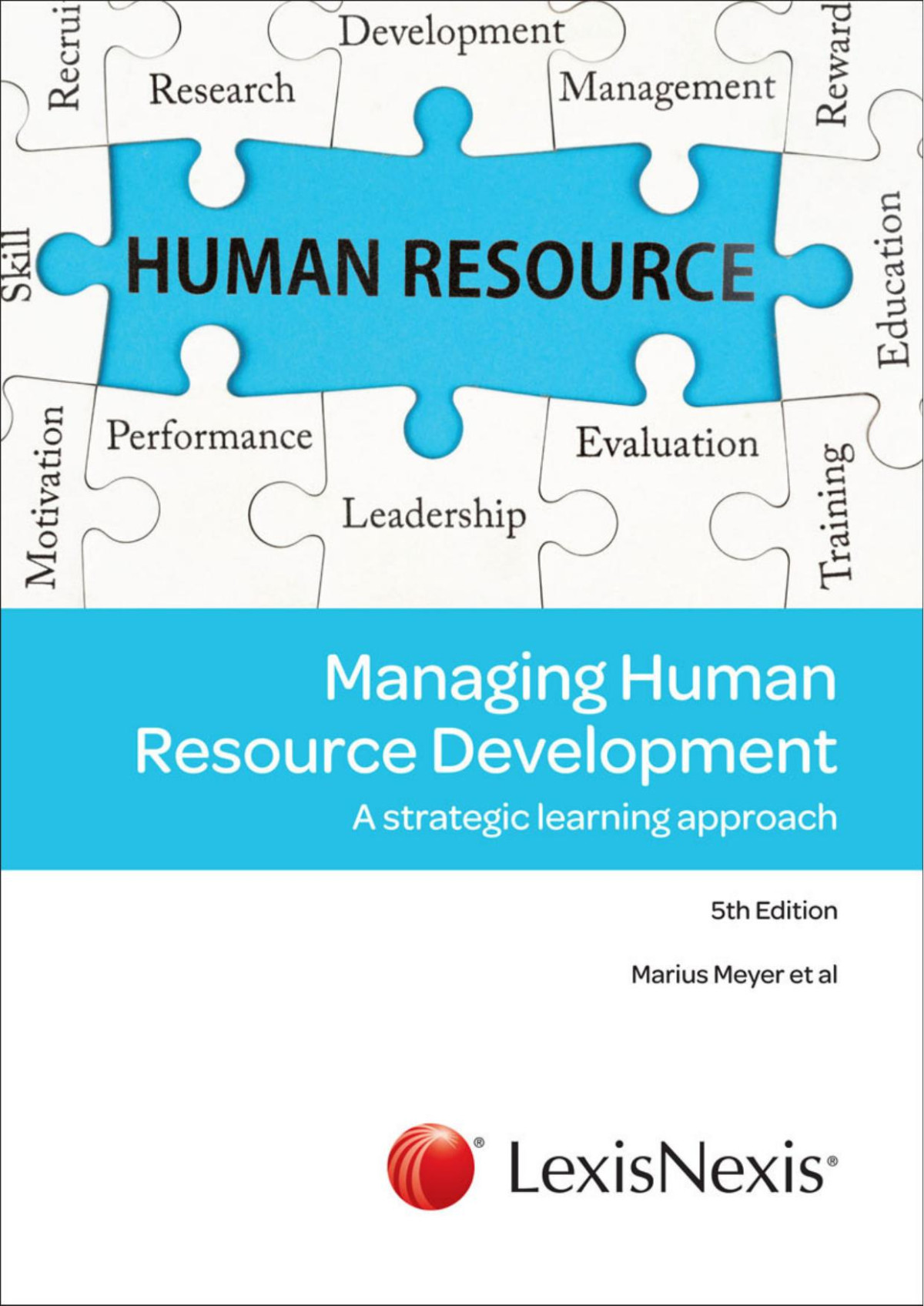 Managing Human Resource Development 5th Edition Marius Meyer