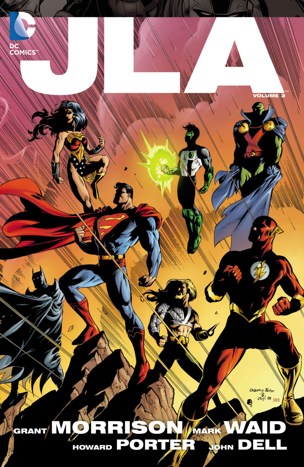 Jla Vol 3 Jla Deluxe Editions Grant Morrison Mark Waid Howard Porter