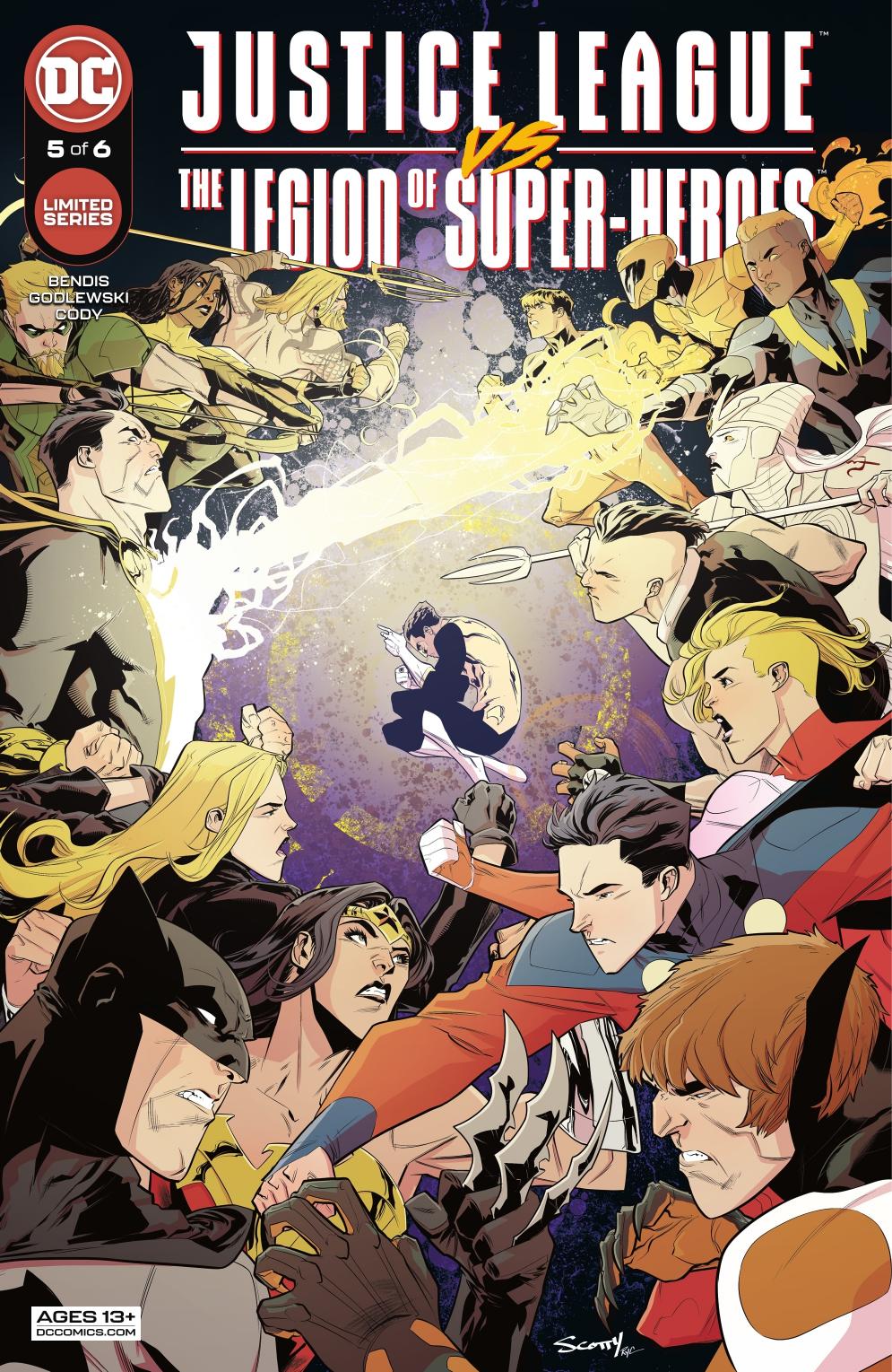 Justice League Vs Legion Of Superheroes 005 2022 Webrip The Last Kryptoniandcp Dc Comics