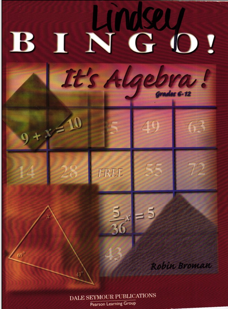Bingo Its Algebra Robin Broman