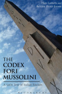 The Codex Fori Mussolini A Latin Text Of Italian Fascism Han Lamers