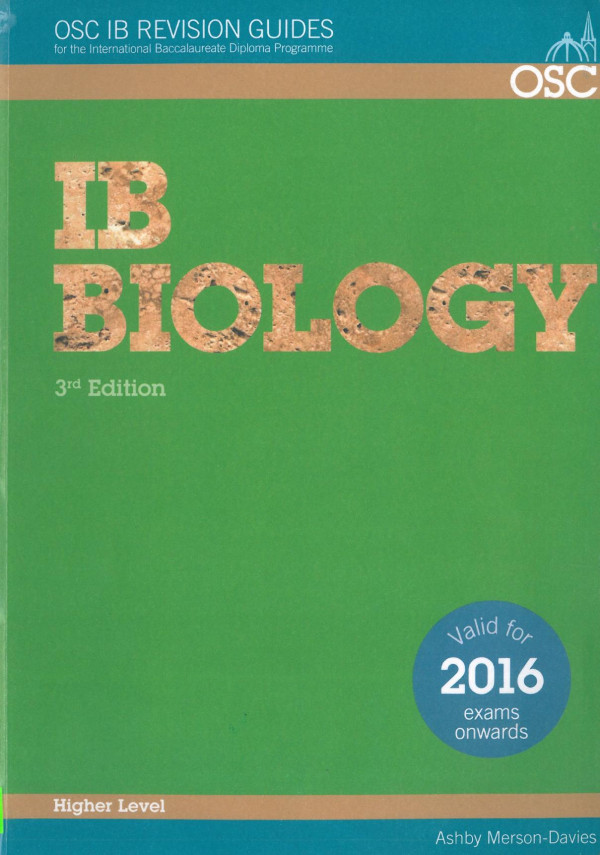 Ib Biology Hl 3rd Edition Ashby Mersondavies