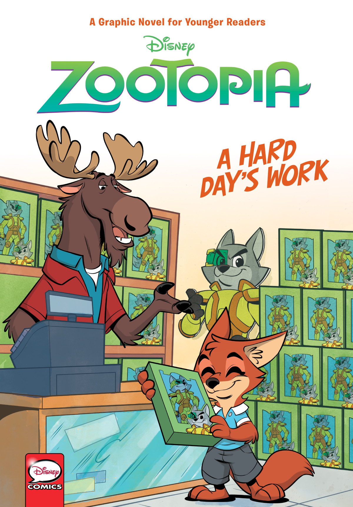 Disney Zootopia Hard Days Work Younger Readers Graphic Novel 1st Edition Jimmy Gownley