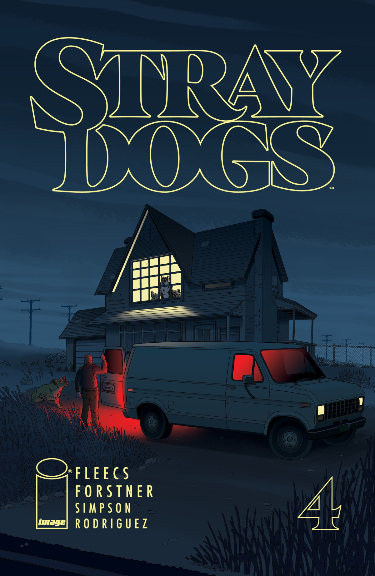 Stray Dogs 4 Tony Fleecs Author Trish Forstner Artist