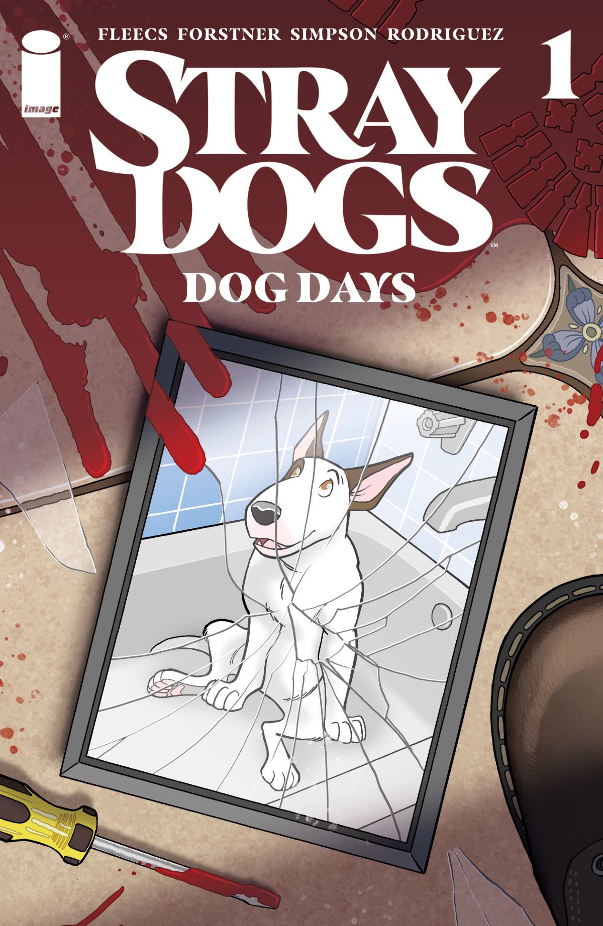 Stray Dogs Dog Days 1 Tony Fleecs Author Trish Forstner Artist