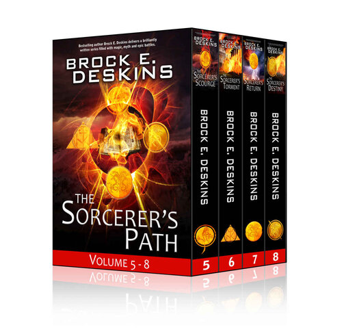 The Sorcerers Path Box Set Books 58 Brock Deskins