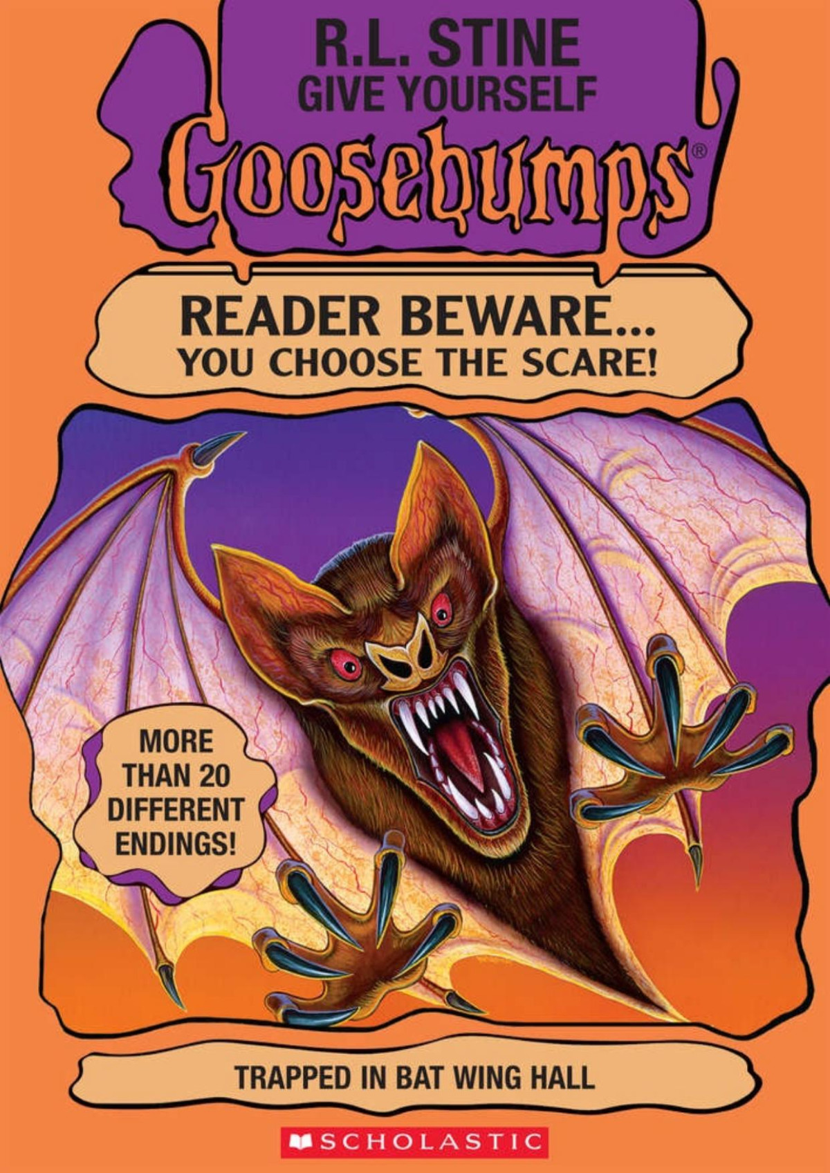 Trapped In Bat Wing Hall Give Yourself Goosebumps 3 Rl Stine
