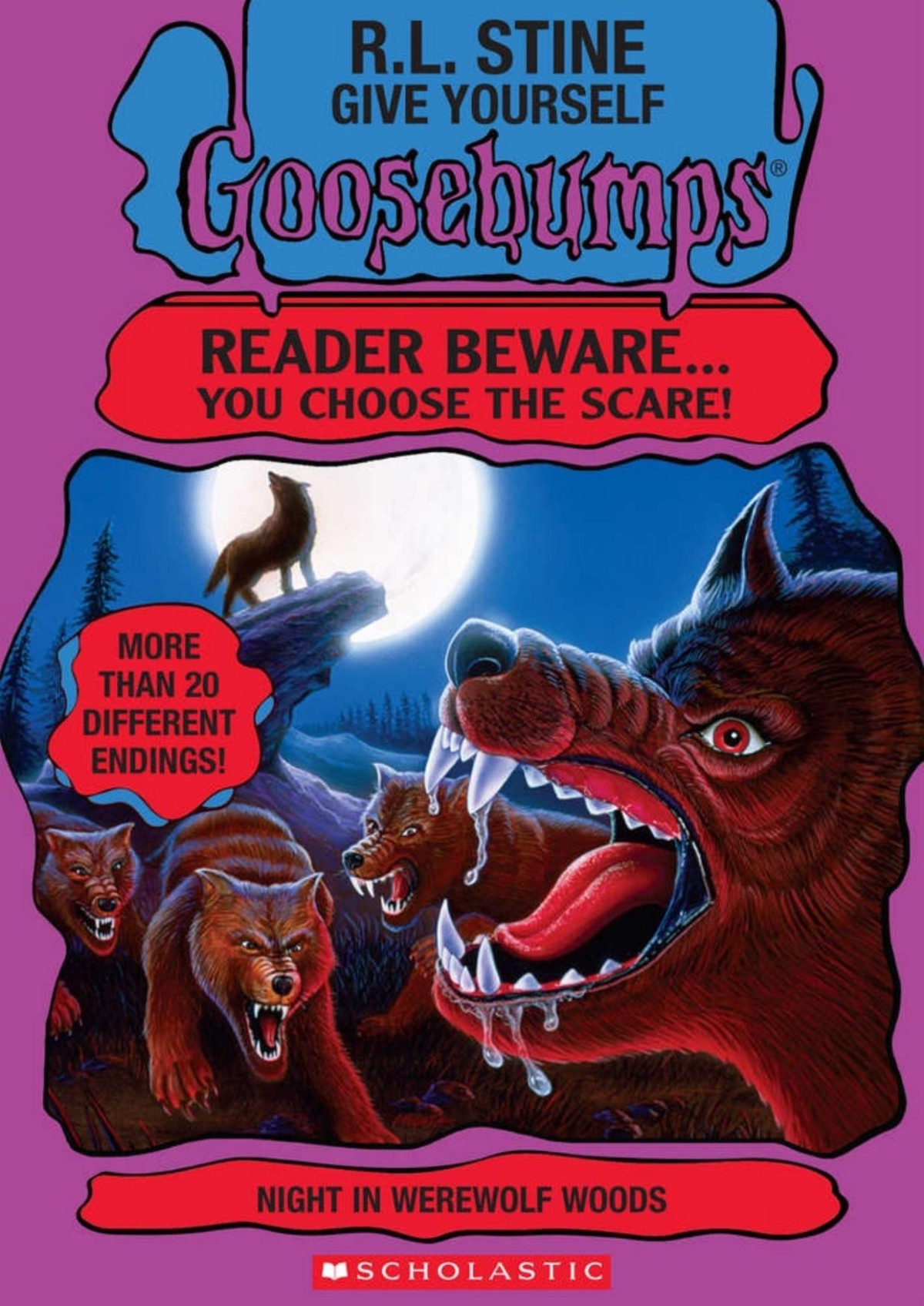 Night In Werewolf Woods Rl Stine