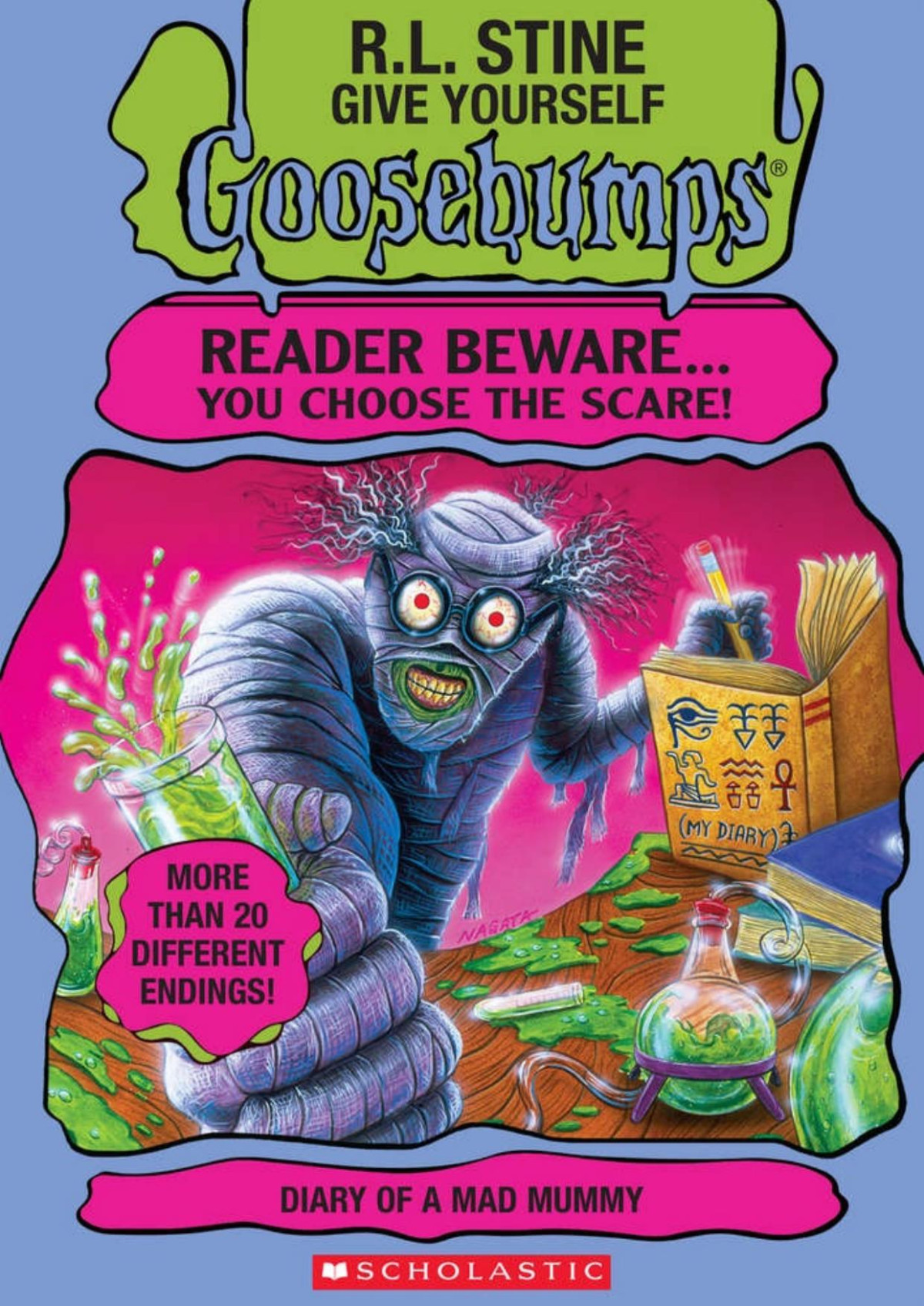 Diary Of A Mad Mummy Rl Stine