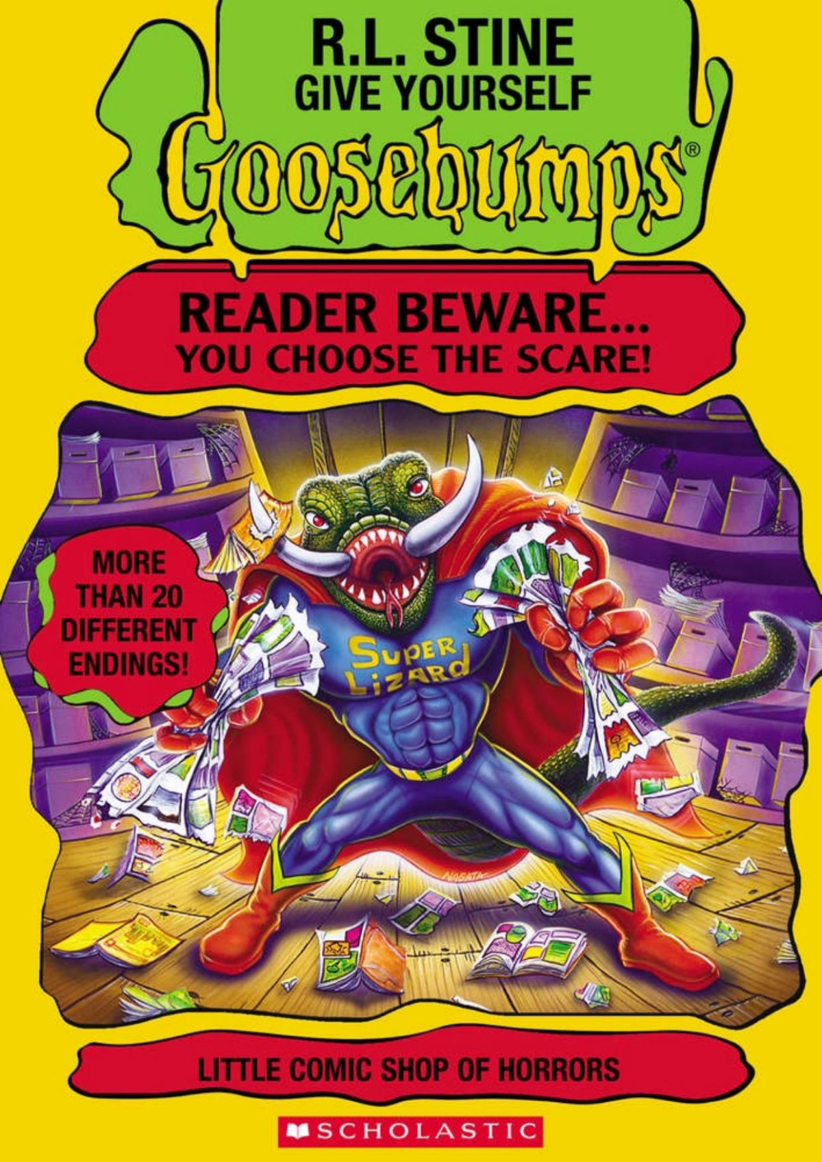Little Comic Shop Of Horrors Rl Stine