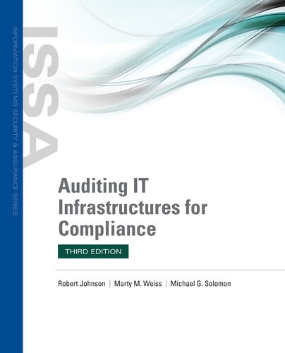 Auditing It Infrastructures For Compliance 3rd Edition Robert Johnson