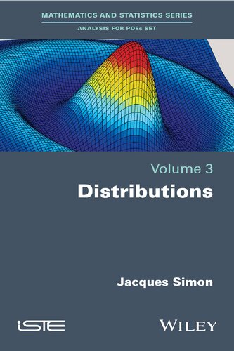Distributions 1st Edition Jacques Simon