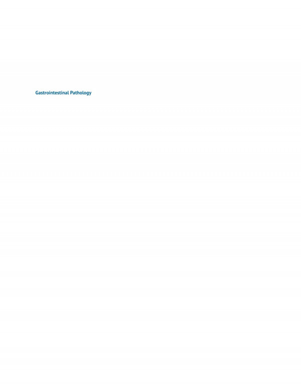 Gastrointestinal Pathology Correlative Endoscopic And Histologic Assessment 1st Edition Gregory Y Lauwers