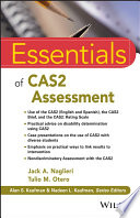 Essentials Of Cas2 Assessment 1st Edition Jack A Naglieri Tulio M Otero