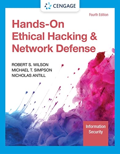 Handson Ethical Hacking And Network Defense Mindtap Course List 4th Edition Rob Wilson