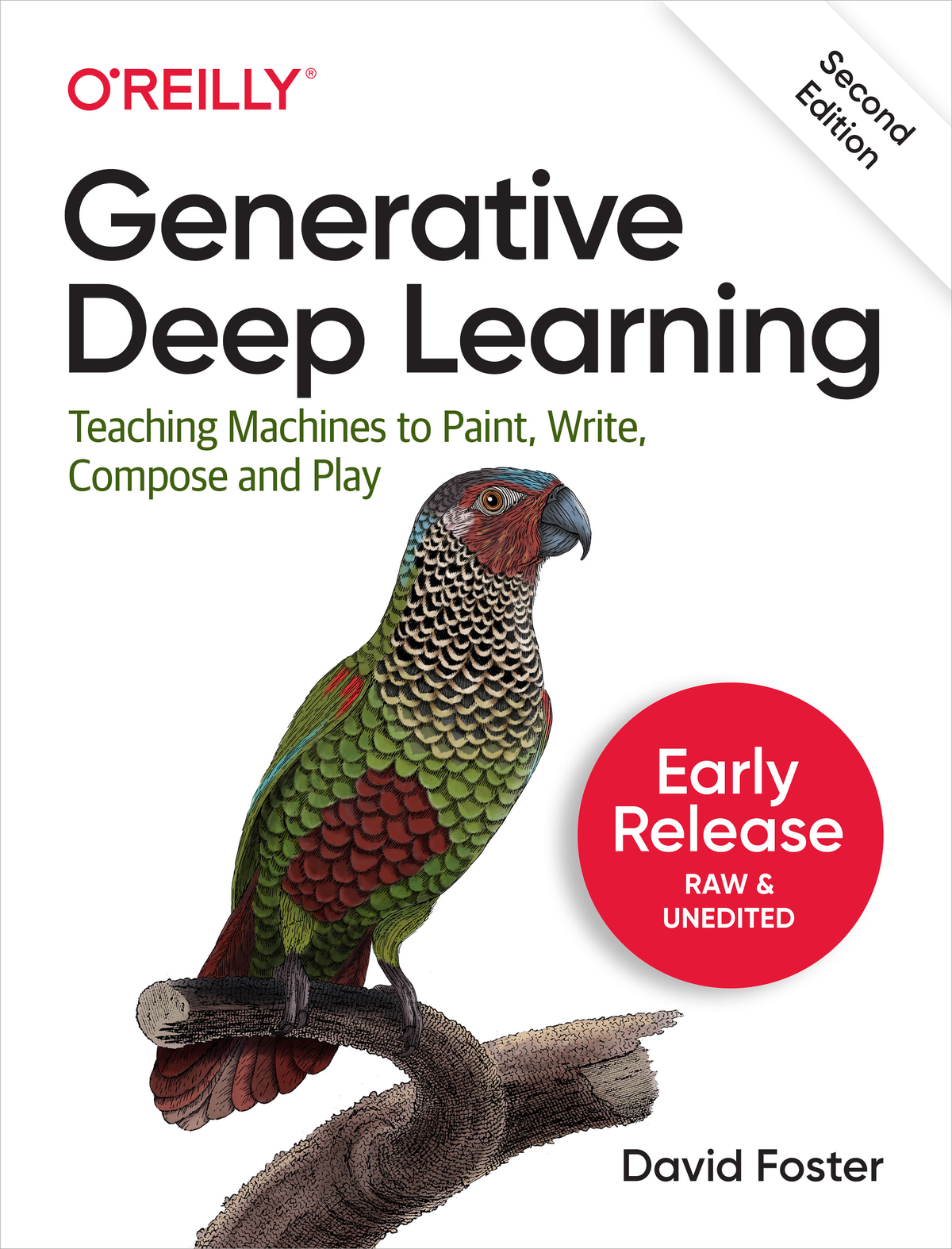 Generative Deep Learning 2nd Edition Third Early Release 2nd David Foster
