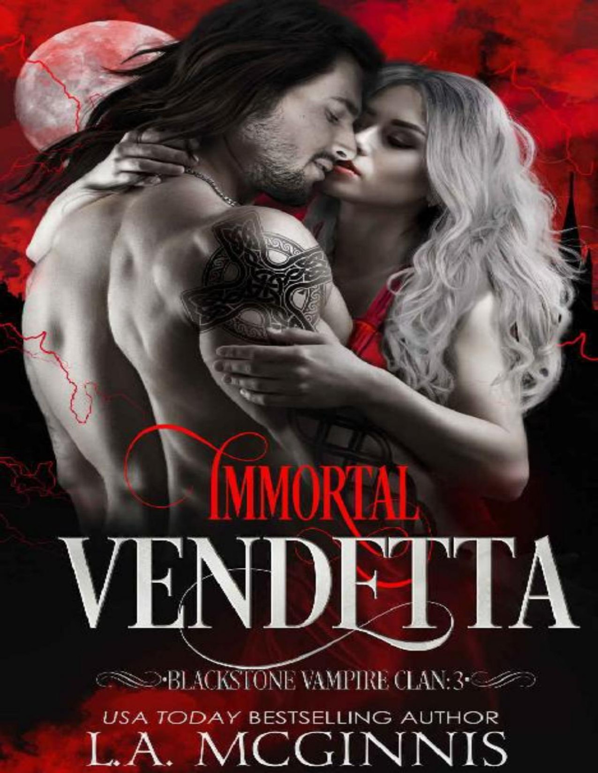 Immortal Vendetta Blackstone Vampire Clan 3 La Mcginnis