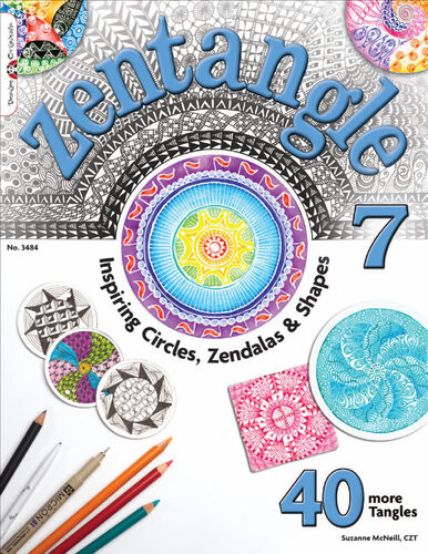 Zentangle 7 Inspiring Circles Zendalas Shapes Suzanne Mcneill