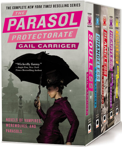 The Parasol Protectorate Boxed Set Soulless Changeless Blameless Heartless And Timeless Gail Carriger