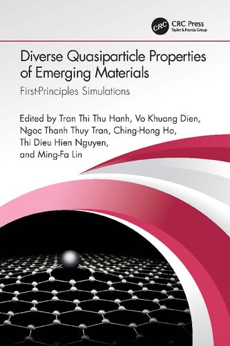 Diverse Quasiparticle Properties Of Emerging Materials Firstprinciples Simulations Tran Thi Thu Hanh