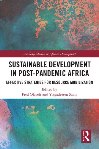 Sustainable Development In Postpandemic Africa Fred Olayele
