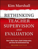Rethinking Teacher Supervision And Evaluation 2nd Edition Kim Marshall