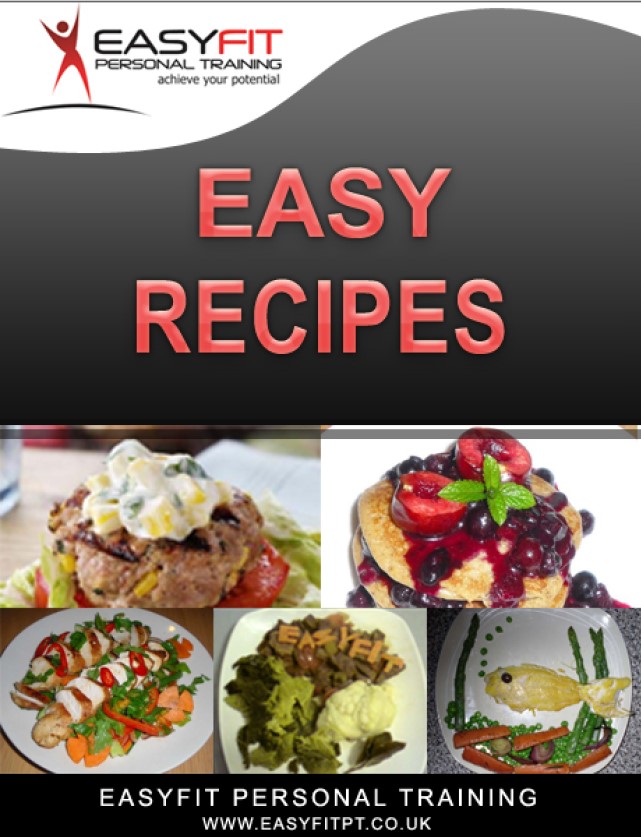 Easyfit Personal Training Easy Recipes 1st Nicola Cassidy
