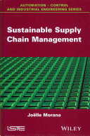 Sustainable Supply Chain Management 1st Edition Jolle Morana