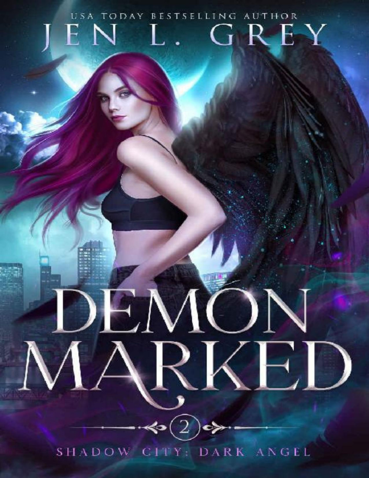 Demon Marked Shadow City Dark Angel Book 2 Jen L Grey Shadow City