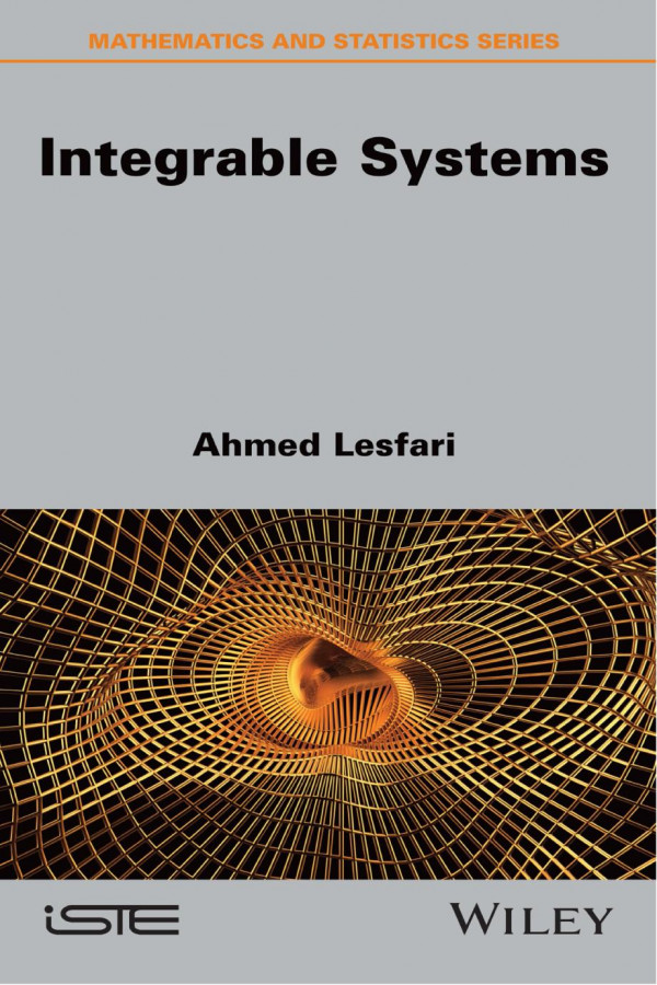 Integrable Systems 1st Edition Ahmed Lesfari