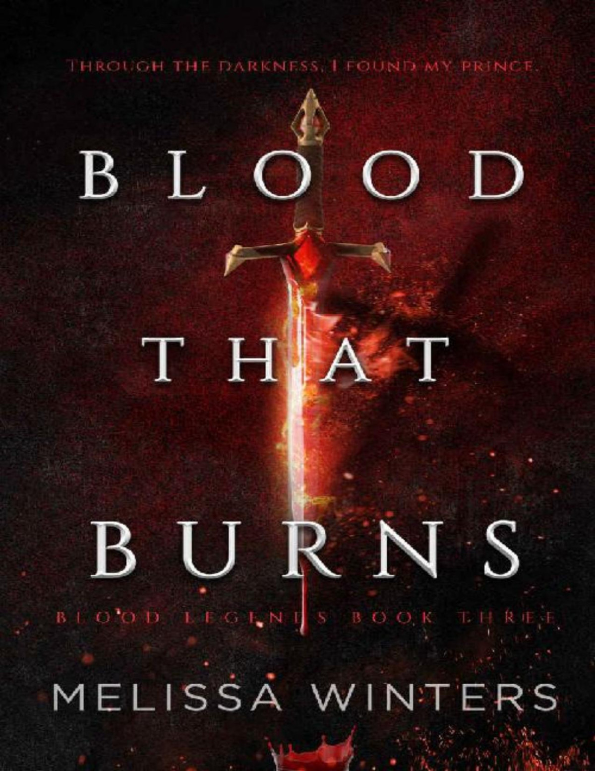 Blood That Burns Blood Legends Series Book 3 Melissa Winters