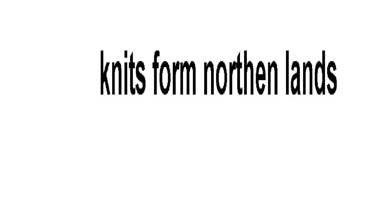 Knits From Northern Lands Jenny Fennell