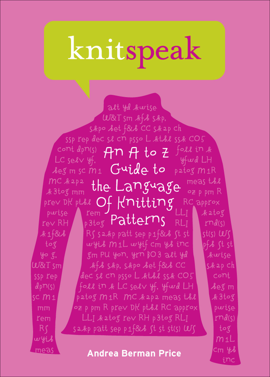 Knitspeak Andrea Berman Price