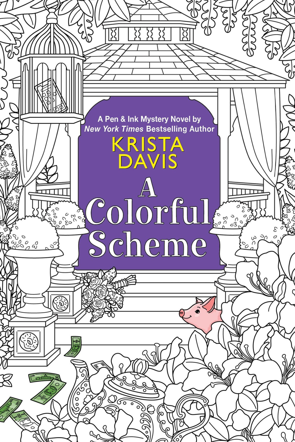 A Colorful Scheme Pen Ink Mysteries 4 Krista Davis