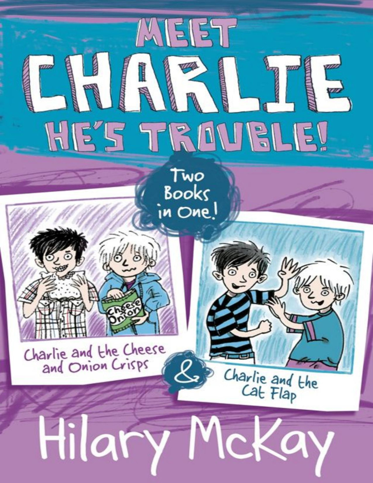 Charlie And The Cheese And Onion Crisps And Charlie And The Cat Flap Hilary Mckay