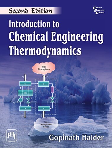 Introduction To Chemical Engineering Thermodynamics 2nd Edition Gopinath Halder