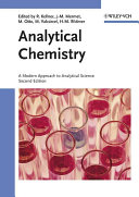 Analytical Chemistry A Modern Approach To Analytical Science 2nd Edition Jeanmichel Mermet